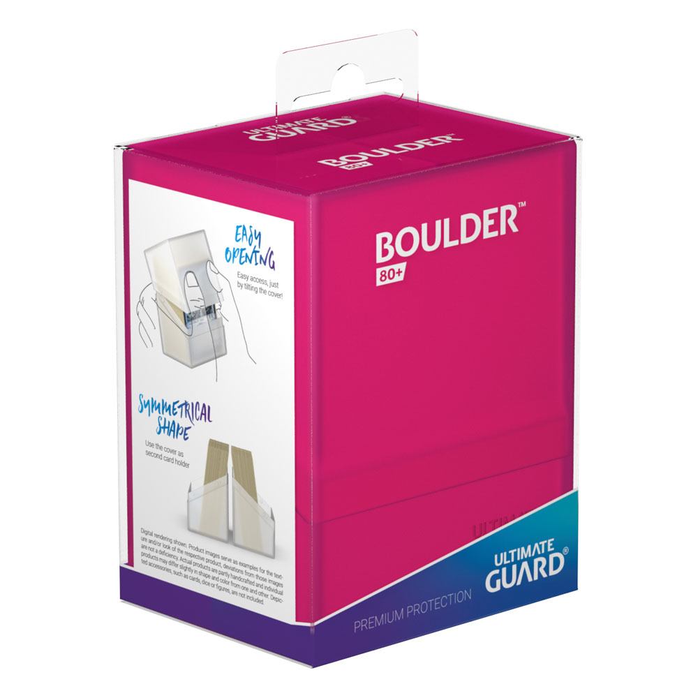 Ultimate Guard Boulder Deck Case 80+ Standardgröße Rhodonite - Versand: 5-7 Tage nach Bestellung