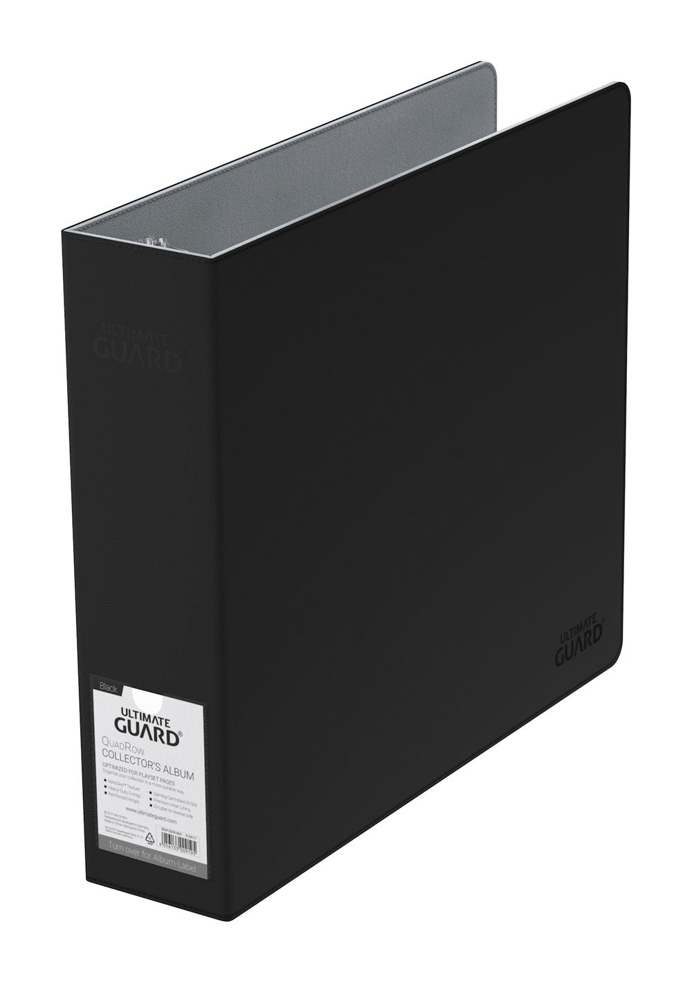 Ultimate Guard Collector's Album Xenoskin QuadRow - Black - Versand: 7 Tage nach Bestellung