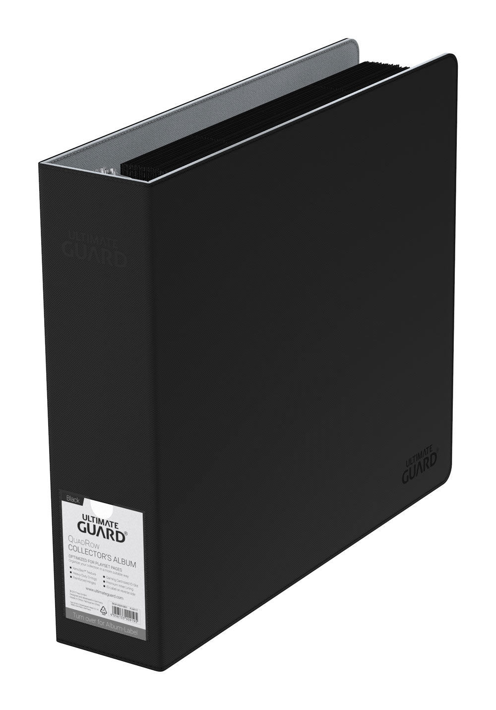 Ultimate Guard Collector's Album Xenoskin QuadRow - Black - Versand: 7 Tage nach Bestellung