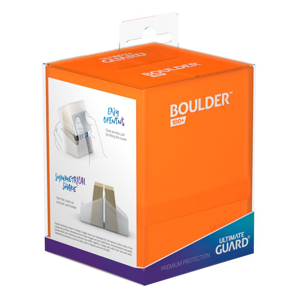 Ultimate Guard Boulder Deck Case 100+ Standardgröße Poppy Topaz - Versand: 5-7 Tage nach Bestellung