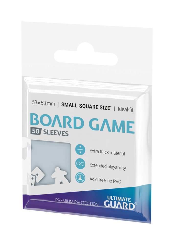 Ultimate Guard Premium Sleeves für Brettspielkarten Quadratisch Klein (50) - Versand: 5-7 Tage nach Bestellung