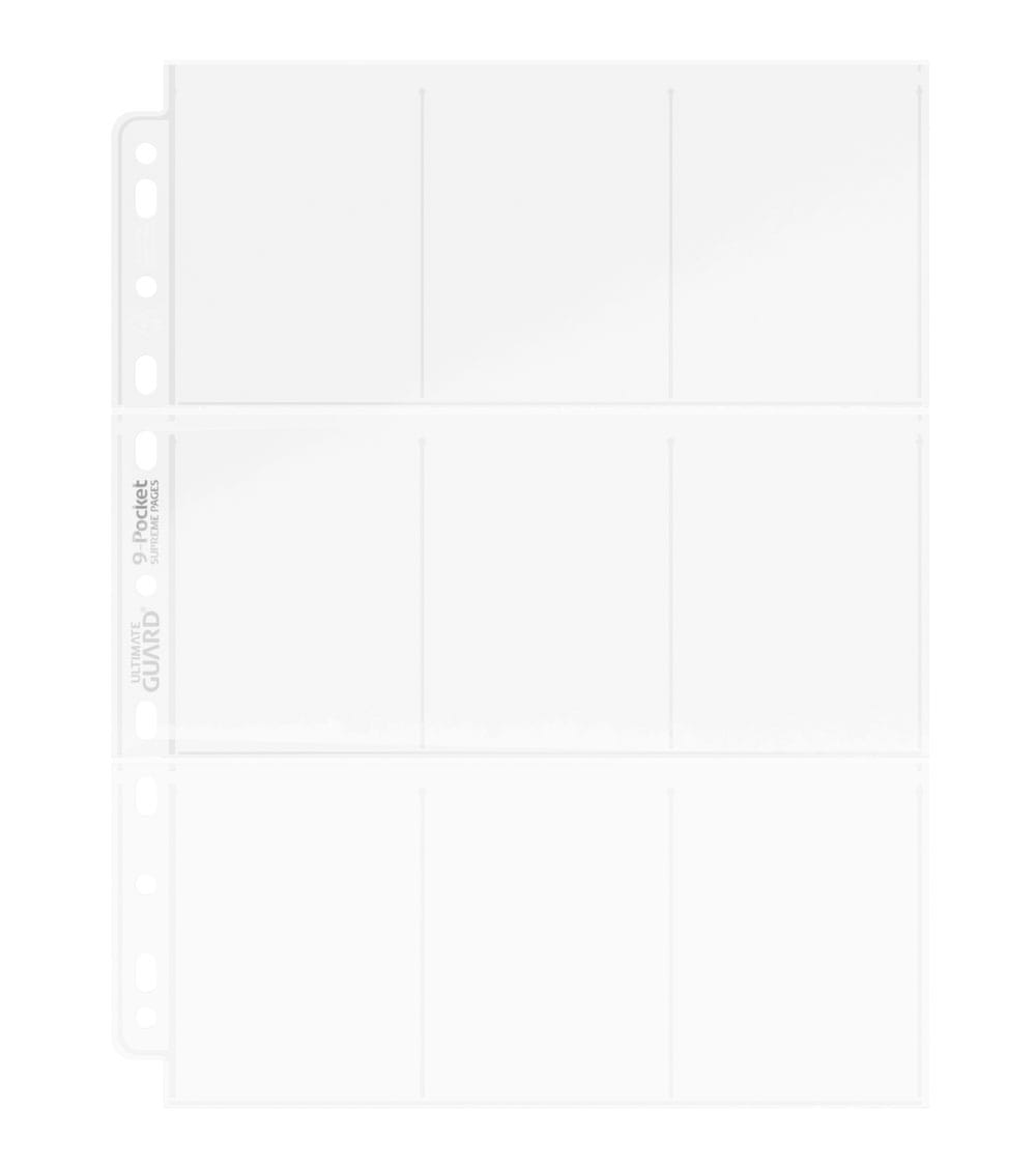 Ultimate Guard 9-Pocket Pages (100) - Versand: 5-7 Tage nach Bestellung