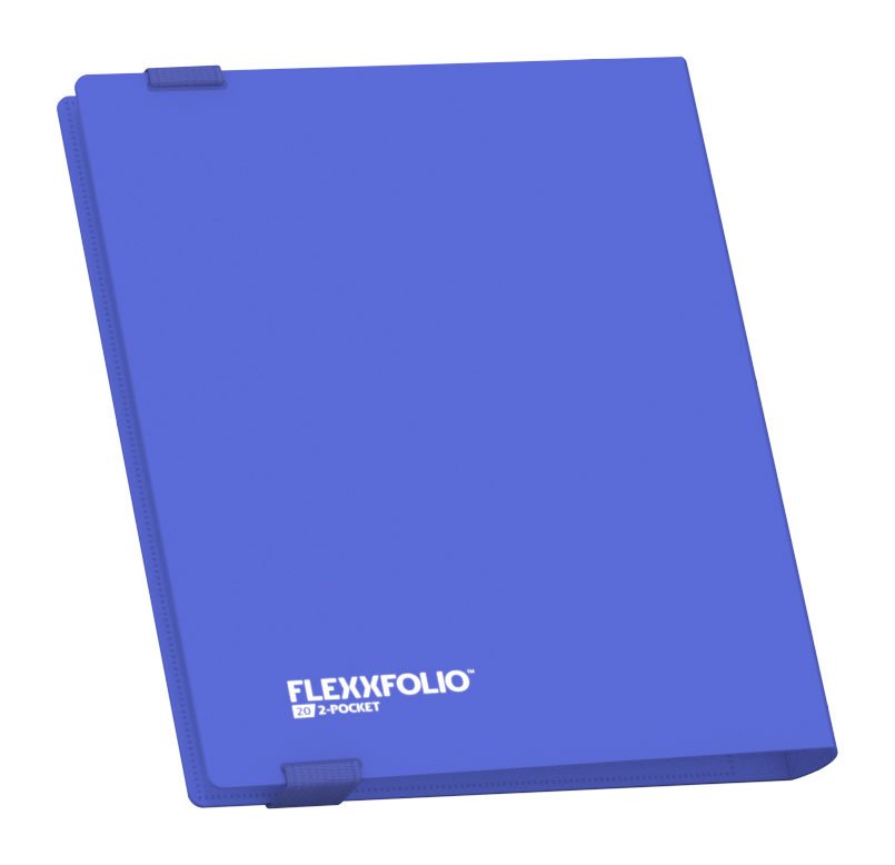 Ultimate Guard Flexxfolio 20 - 2-Pocket - Blau - Versand: 7 Tage nach Bestellung
