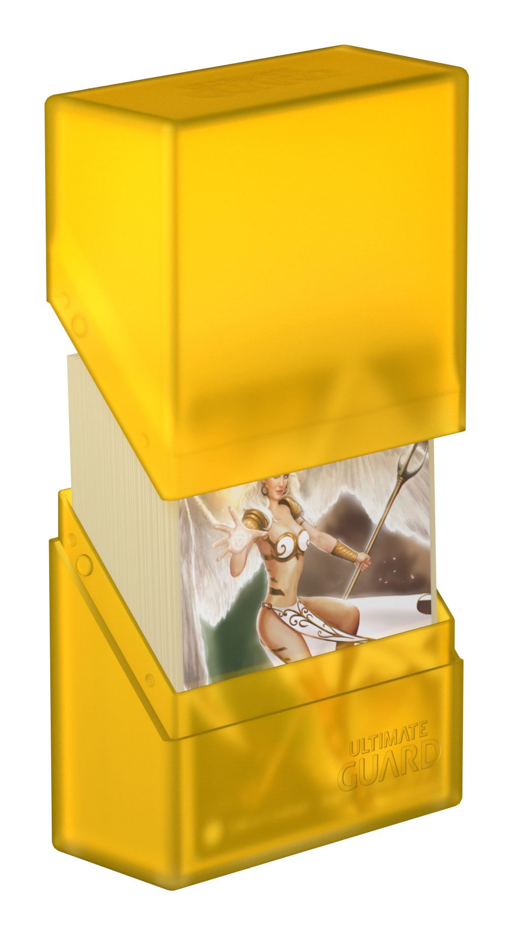 Ultimate Guard Boulder Deck Case 40+ Standardgröße Amber - Versand: 5-7 Tage nach Bestellung