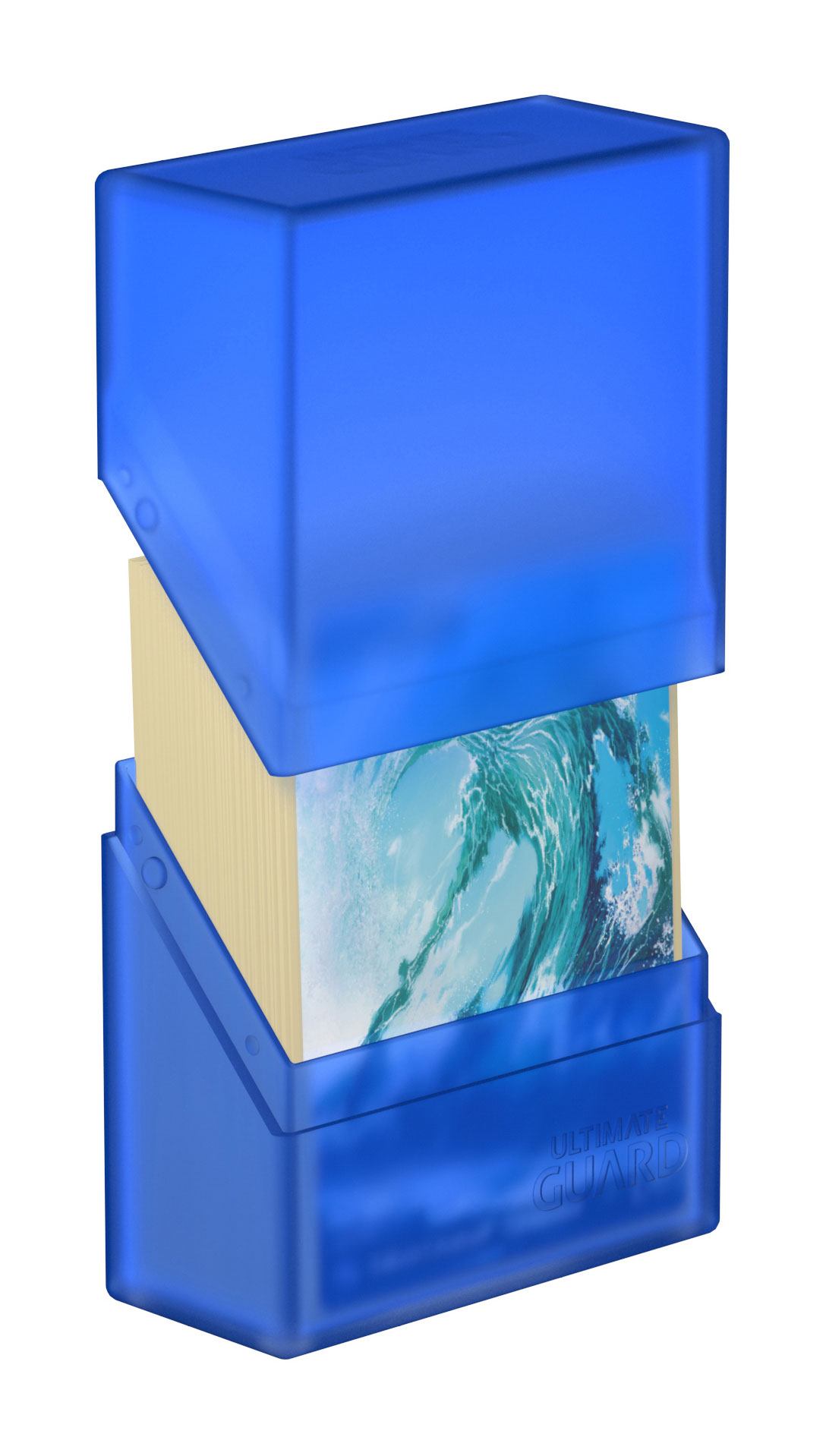 Ultimate Guard Boulder Deck Case 40+ Standardgröße Sapphire - Versand: 5-7 Tage nach Bestellung