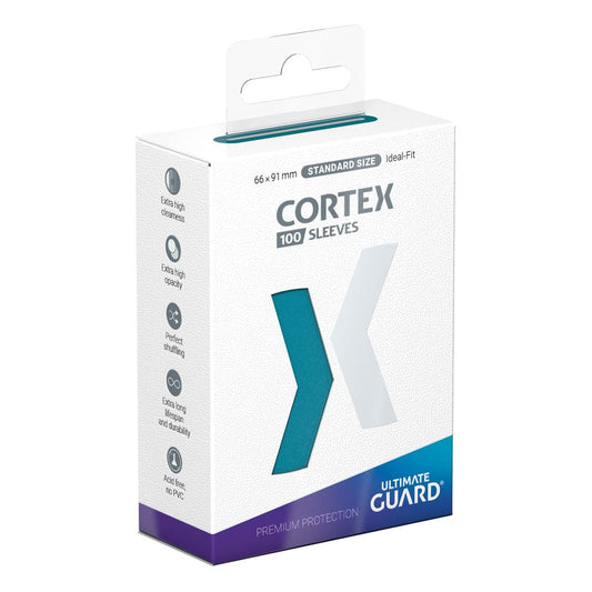 Ultimate Guard Cortex Sleeves Standardgröße Petrolblau (100) - Versand: 5-7 Tage nach Bestellung