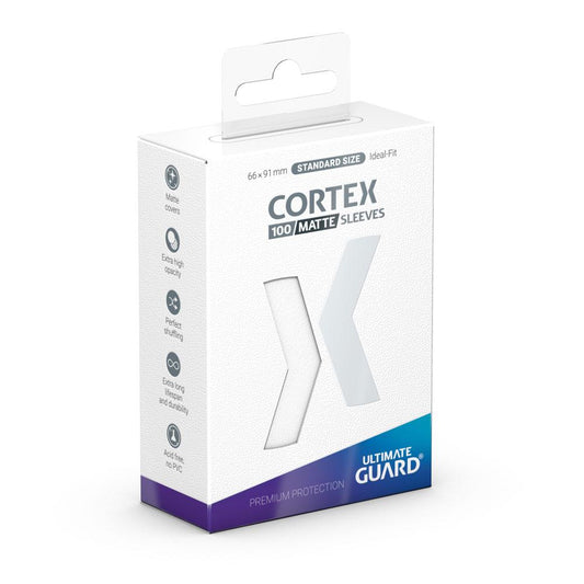 Ultimate Guard Cortex Sleeves Standardgröße Matt-Weiß (100) - Versand: 5-7 Tage nach Bestellung