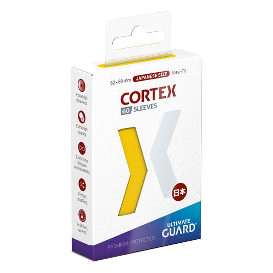 Ultimate Guard Cortex Sleeves Japanische Größe Yellow (60) - Versand: 5-7 Tage nach Bestellung