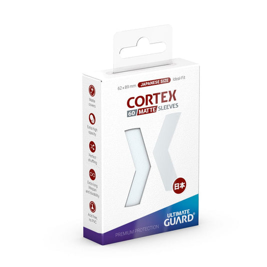 Ultimate Guard Cortex Sleeves Japanische Größe Matt-Transparent (60) - Versand: 5-7 Tage nach Bestellung