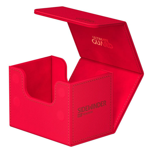 Ultimate Guard Sidewinder 80+ XenoSkin Monocolor Rot - Versand: 5-7 Tage nach Bestellung