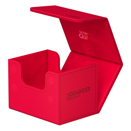 Ultimate Guard Sidewinder 100+ XenoSkin Monocolor Rot - Versand: 5-7 Tage nach Bestellung