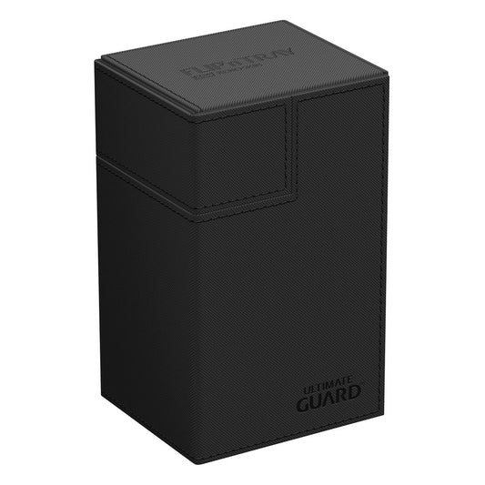 Ultimate Guard Flip`n`Tray 80+ XenoSkin Monocolor Schwarz - Versand: 5-7 Tage nach Bestellung
