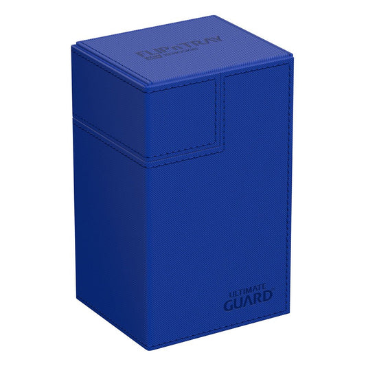 Ultimate Guard Flip`n`Tray 80+ XenoSkin Monocolor Blau - Versand: 5-7 Tage nach Bestellung