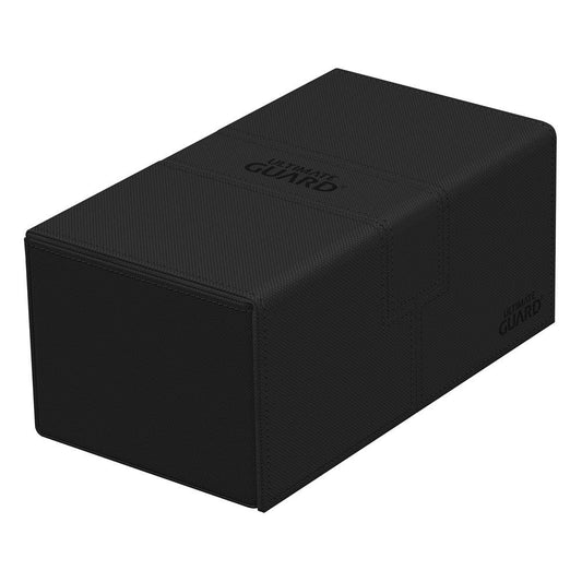Ultimate Guard Twin Flip`n`Tray 200+ XenoSkin Monocolor Schwarz - Versand: 5-7 Tage nach Bestellung