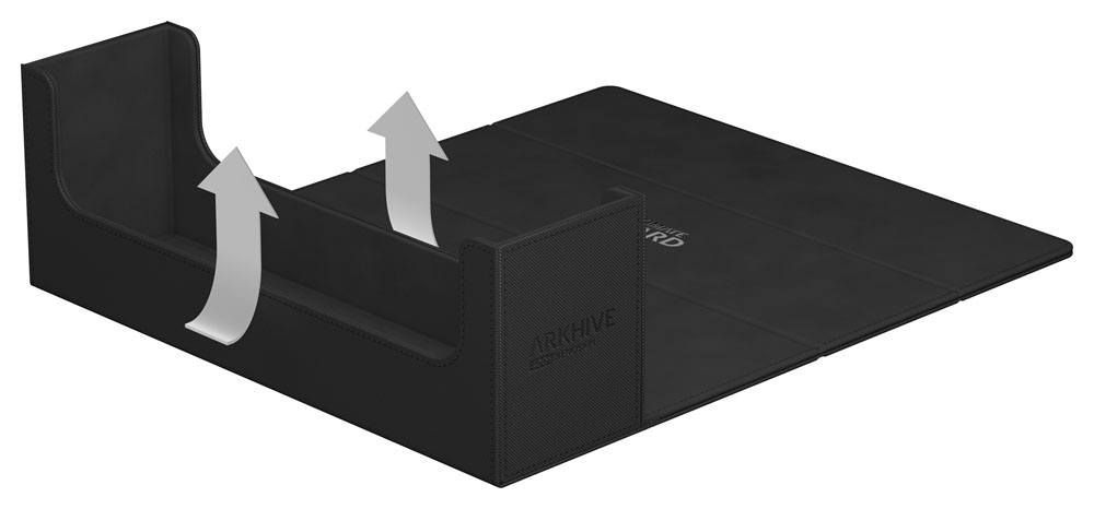 Ultimate Guard Arkhive 400+ XenoSkin Monocolor Schwarz - Versand: 5-7 Tage nach Bestellung
