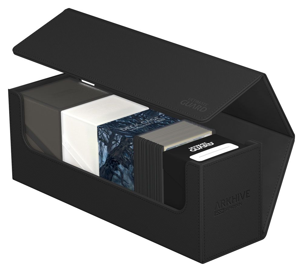 Ultimate Guard Arkhive 400+ XenoSkin Monocolor Schwarz - Versand: 5-7 Tage nach Bestellung