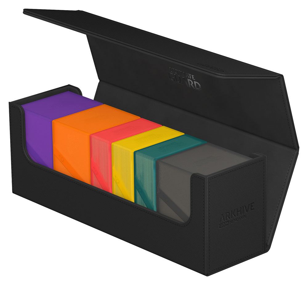 Ultimate Guard Arkhive 400+ XenoSkin Monocolor Schwarz - Versand: 5-7 Tage nach Bestellung