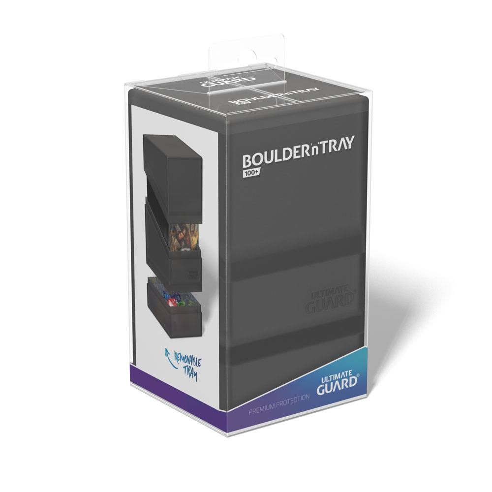 Ultimate Guard Boulder´n´Tray 100+ Onyx - Versand: 5-7 Tage nach Bestellung