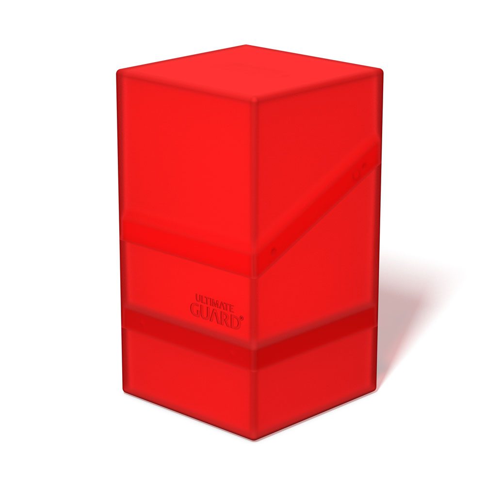 Ultimate Guard Boulder´n´Tray 100+ Ruby - Versand: 5-7 Tage nach Bestellung