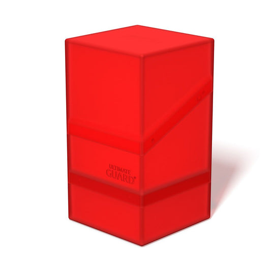 Ultimate Guard Boulder´n´Tray 100+ Ruby - Versand: 5-7 Tage nach Bestellung