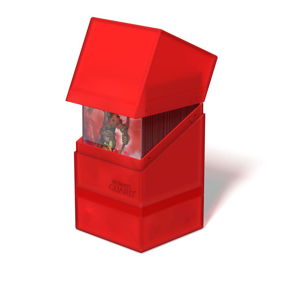 Ultimate Guard Boulder´n´Tray 100+ Ruby - Versand: 5-7 Tage nach Bestellung
