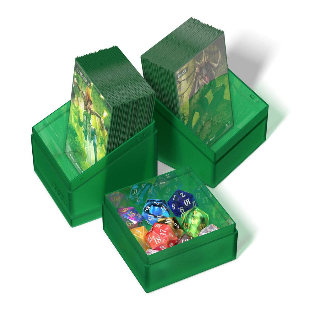 Ultimate Guard Boulder´n´Tray 100+ Emerald - Versand: 5-7 Tage nach Bestellung