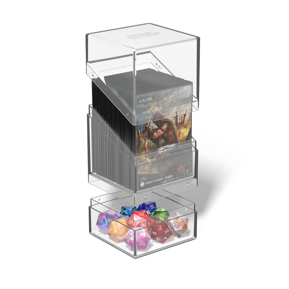Ultimate Guard Boulder´n´Tray 100+ Transparent - Versand: 5-7 Tage nach Bestellung