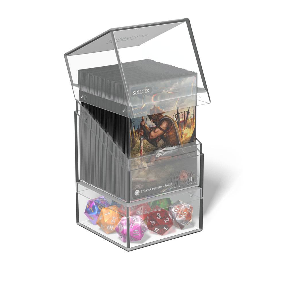 Ultimate Guard Boulder´n´Tray 100+ Transparent - Versand: 5-7 Tage nach Bestellung