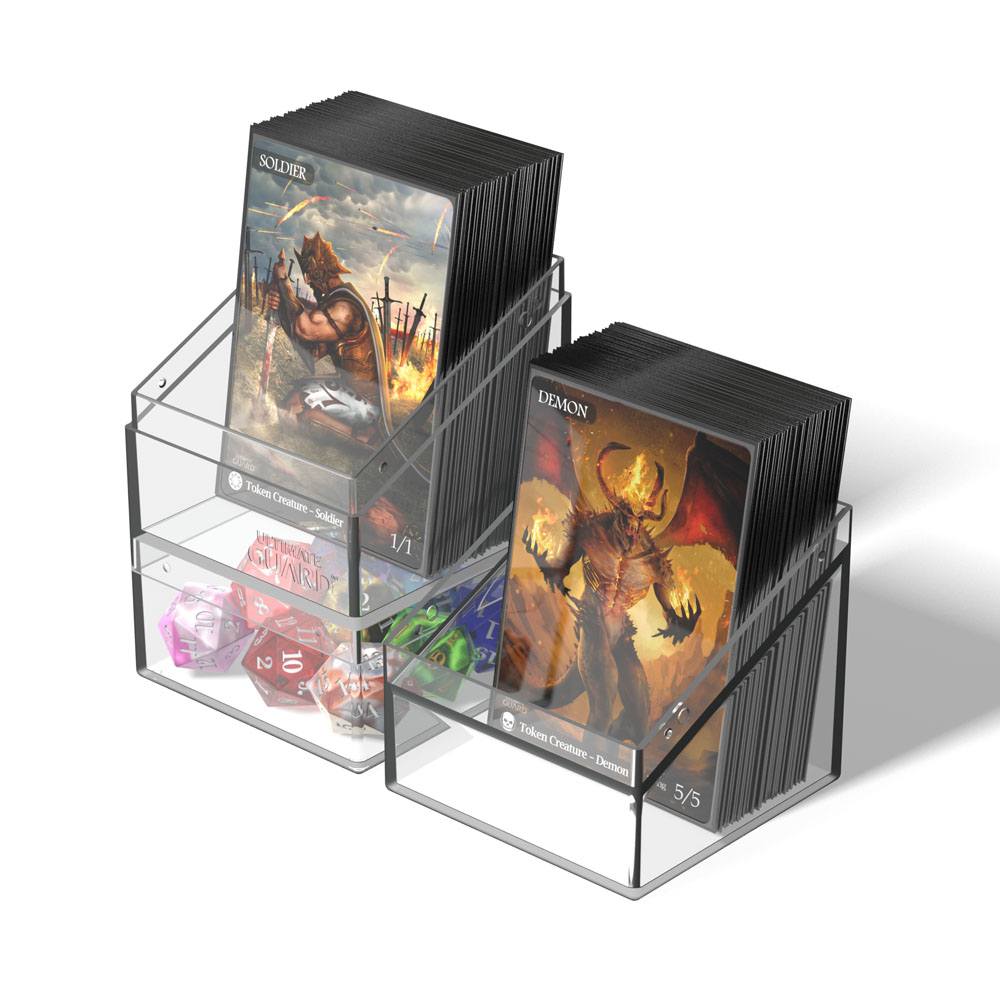 Ultimate Guard Boulder´n´Tray 100+ Transparent - Versand: 5-7 Tage nach Bestellung