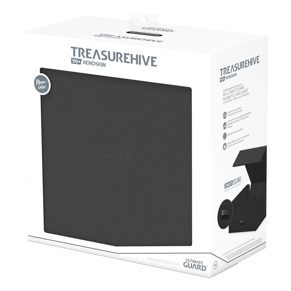 Ultimate Guard Treasurehive 90+ XenoSkin Schwarz - Versand: 5-7 Tage nach Bestellung