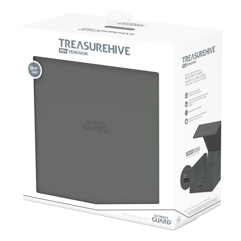 Ultimate Guard Treasurehive 90+ XenoSkin Grau - Versand: 5-7 Tage nach Bestellung