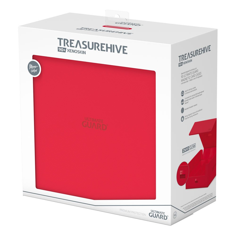 Ultimate Guard Treasurehive 90+ XenoSkin Rot - Versand: 5-7 Tage nach Bestellung