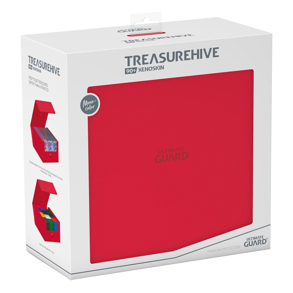 Ultimate Guard Treasurehive 90+ XenoSkin Rot - Versand: 5-7 Tage nach Bestellung