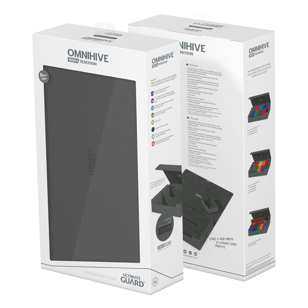 Ultimate Guard Omnihive 1000+ XenoSkin Grau - Versand: 5-7 Tage nach Bestellung