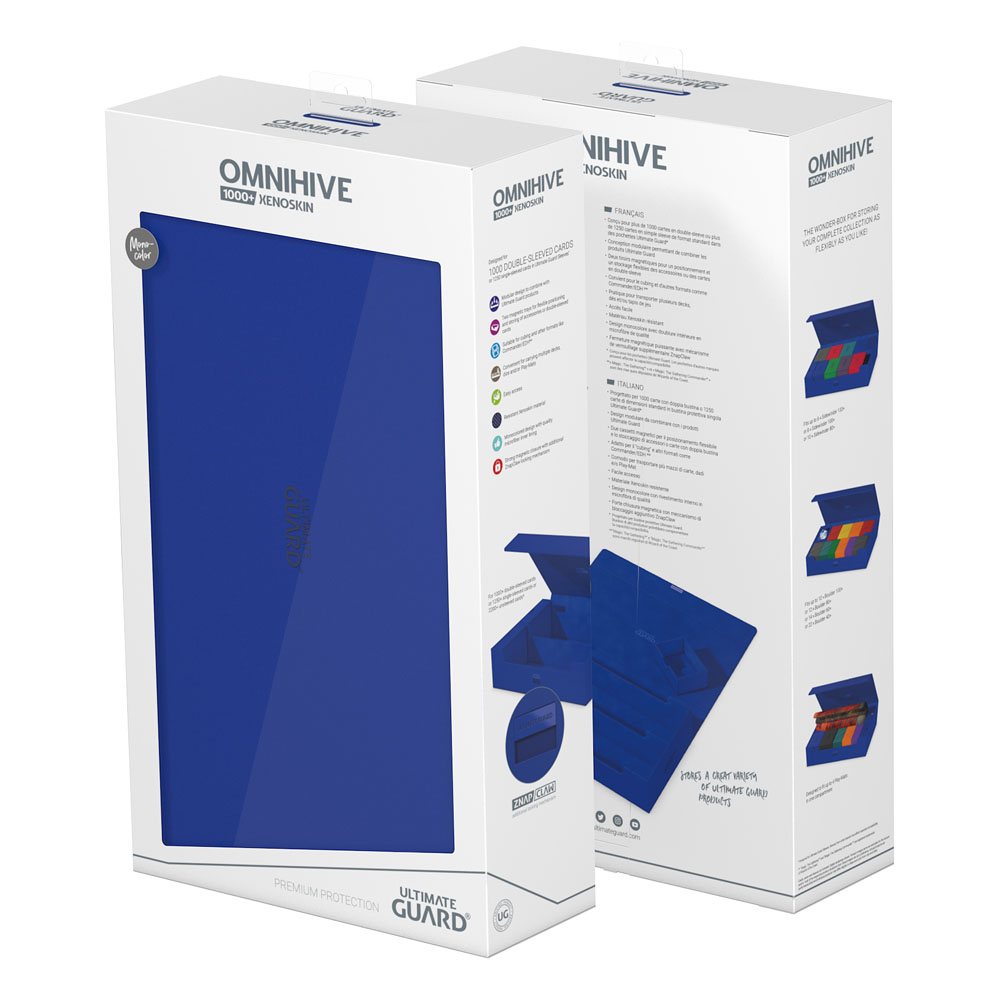 Ultimate Guard Omnihive 1000+ XenoSkin Blau - Versand: 5-7 Tage nach Bestellung