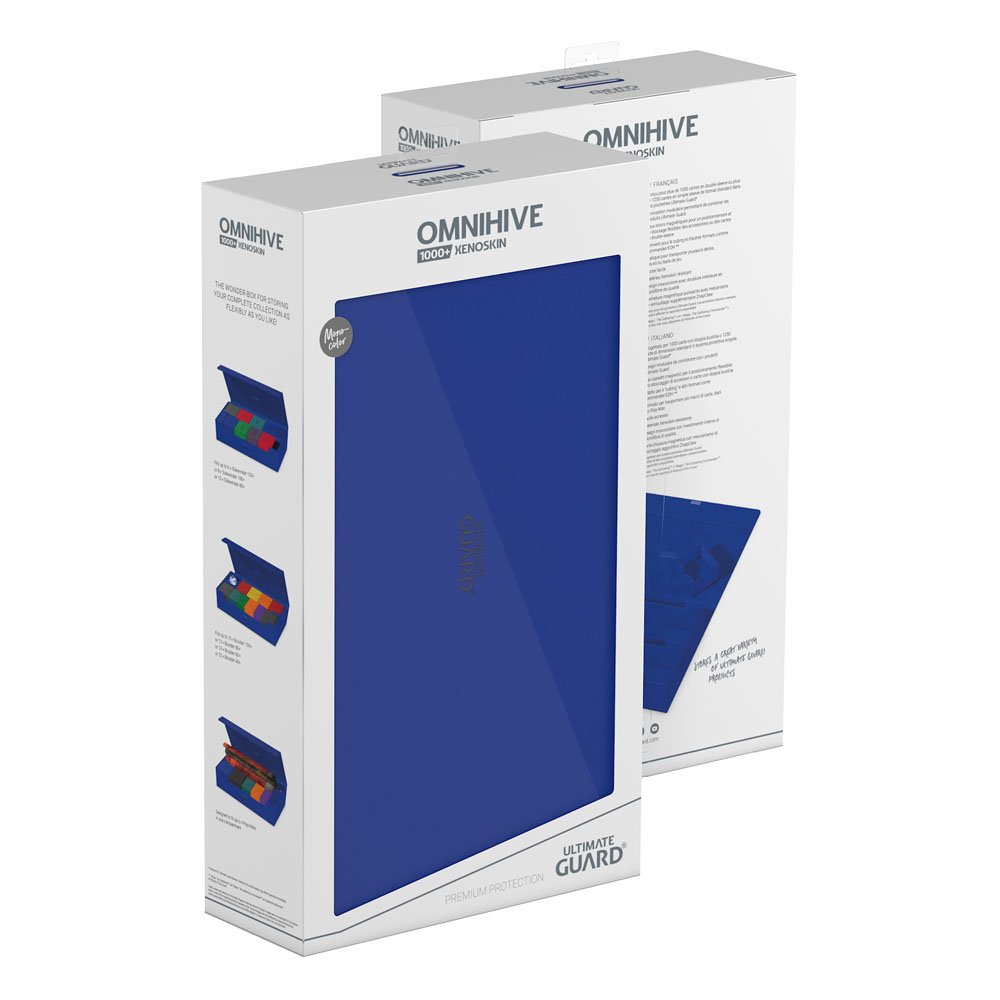 Ultimate Guard Omnihive 1000+ XenoSkin Blau - Versand: 5-7 Tage nach Bestellung