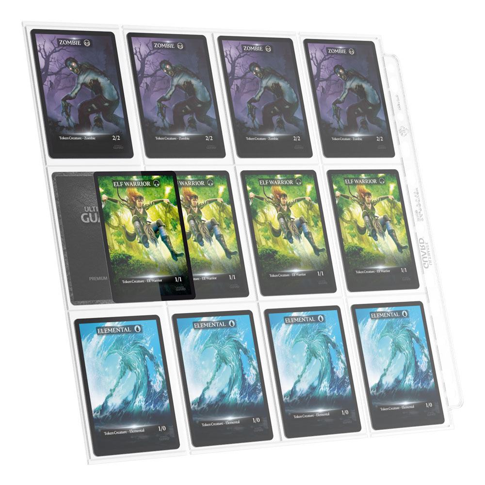 Ultimate Guard 24-Pocket QuadRow Pages Side-Loading Transparent (10) - Preorder - ETA: 30.09.2025
