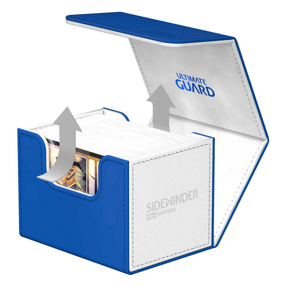 Ultimate Guard Sidewinder 100+ XenoSkin SYNERGY Blau/Weiß - Versand: 5-7 Tage nach Bestellung