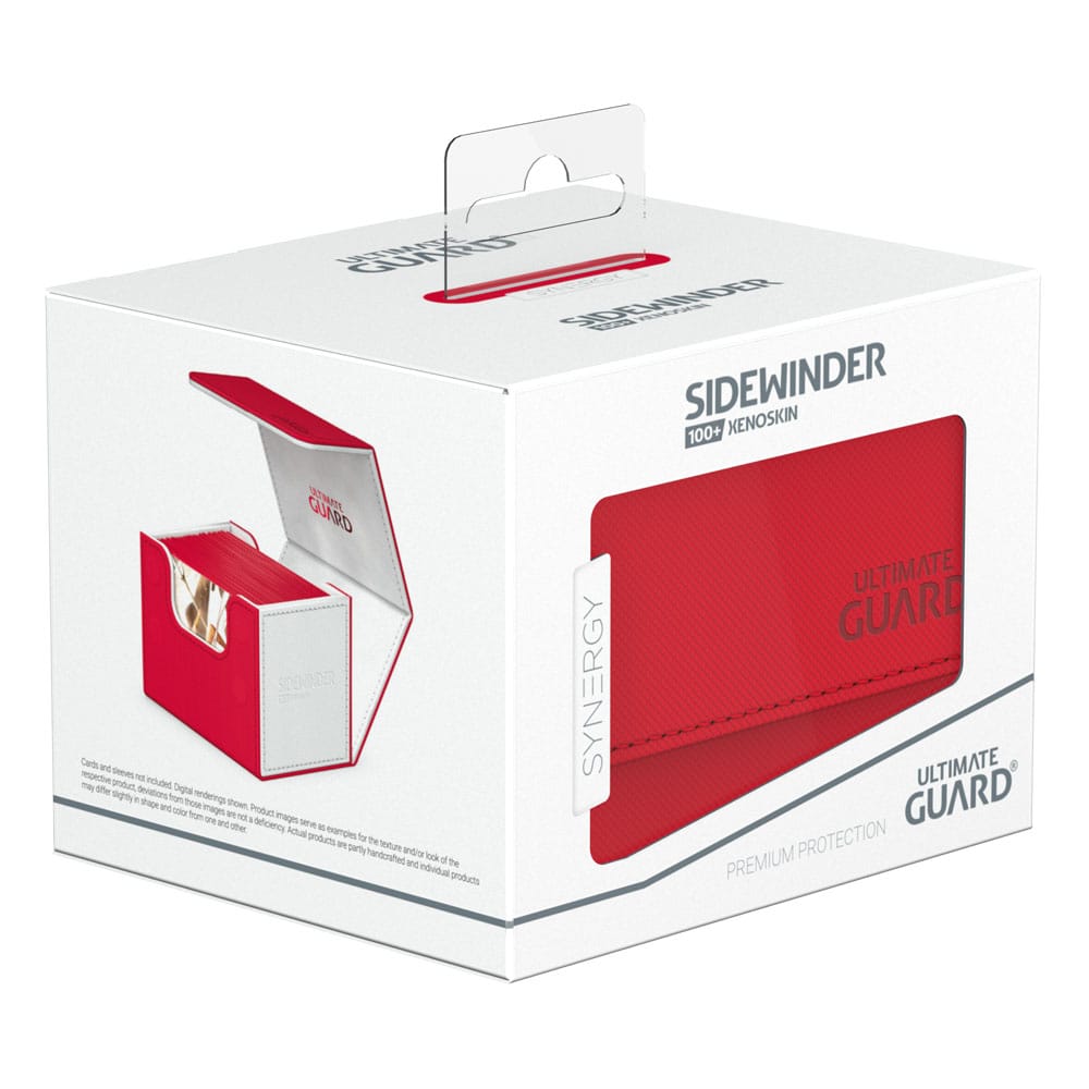 Ultimate Guard Sidewinder 100+ XenoSkin SYNERGY Rot/Weiß - Versand: 5-7 Tage nach Bestellung