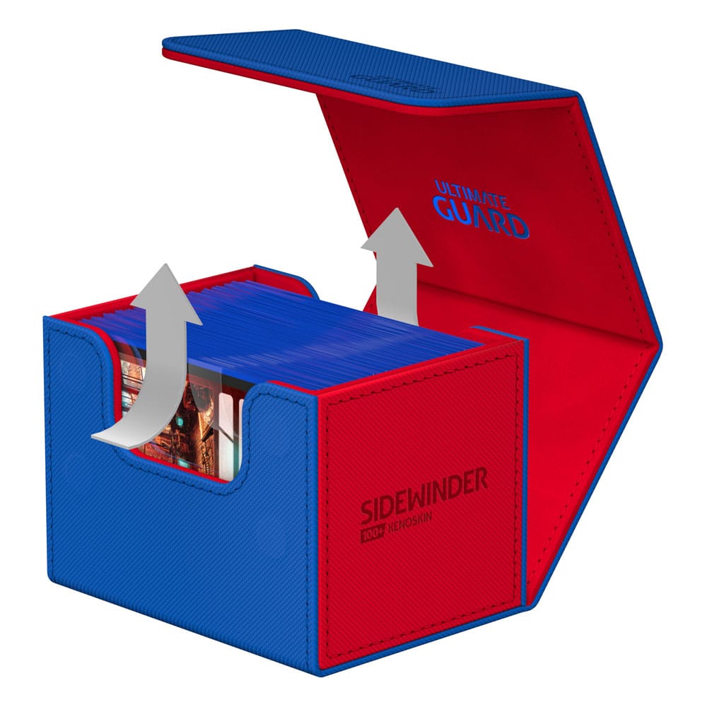 Ultimate Guard Sidewinder 100+ XenoSkin SYNERGY Blau/Rot - Versand: 5-7 Tage nach Bestellung