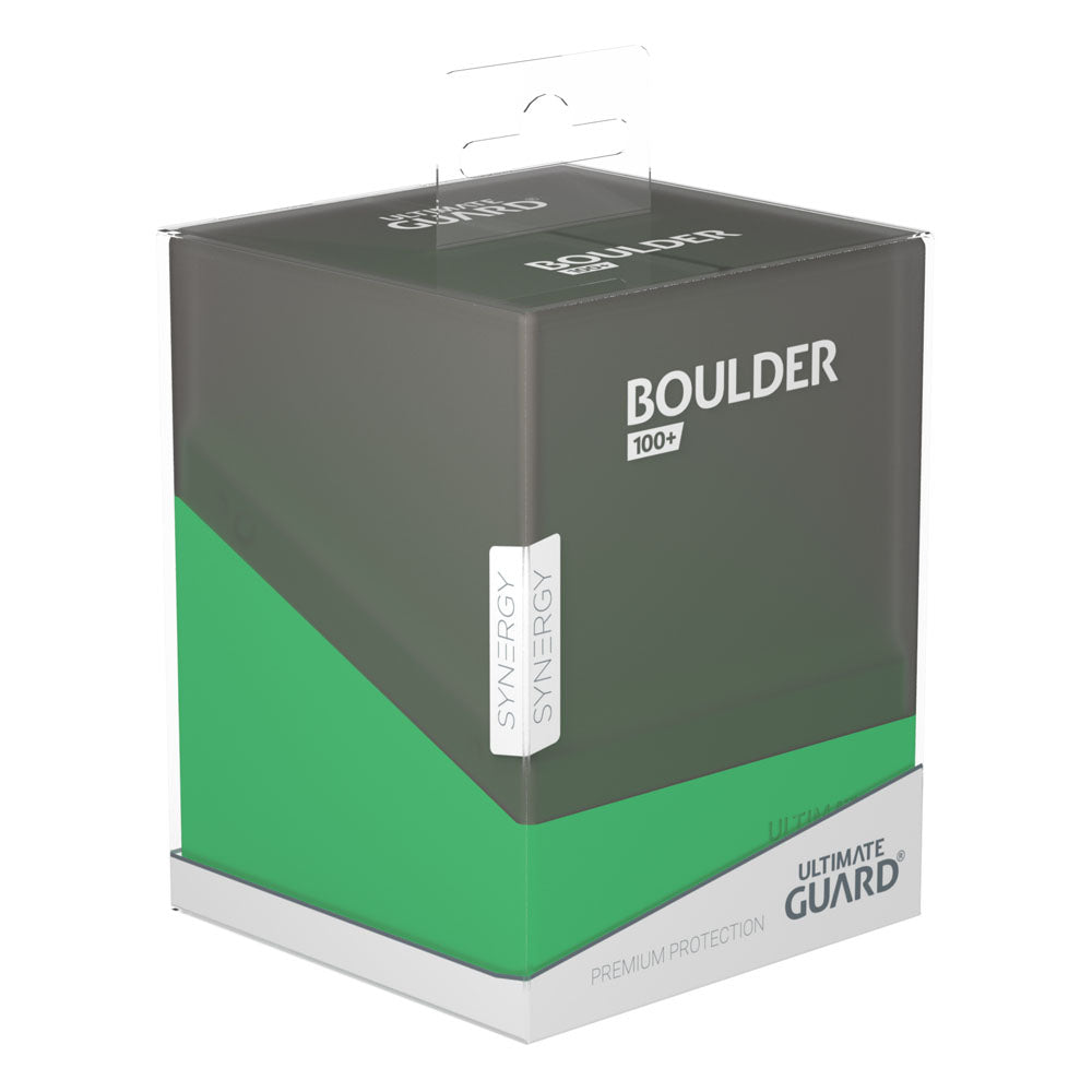 Ultimate Guard Boulder Deck Case 100+ SYNERGY Schwarz/Grün - Versand: 5-7 Tage nach Bestellung