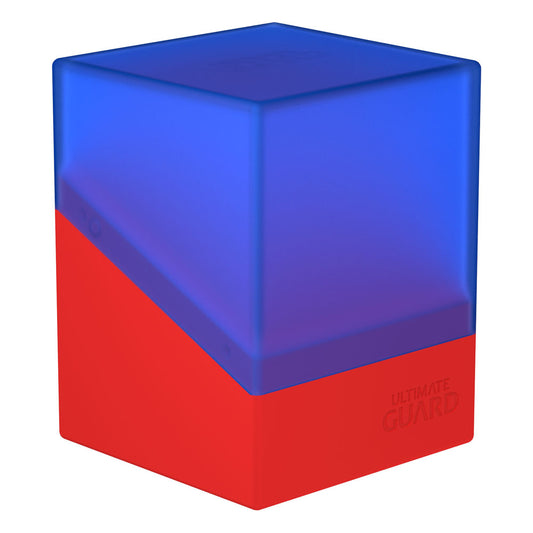 Ultimate Guard Boulder Deck Case 100+ SYNERGY Blau/Rot - Versand: 5-7 Tage nach Bestellung