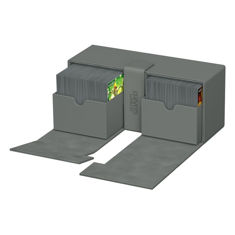 Ultimate Guard Twin Flip`n`Tray 266+ Xenoskin Grau - Versand: 5-7 Tage nach Bestellung