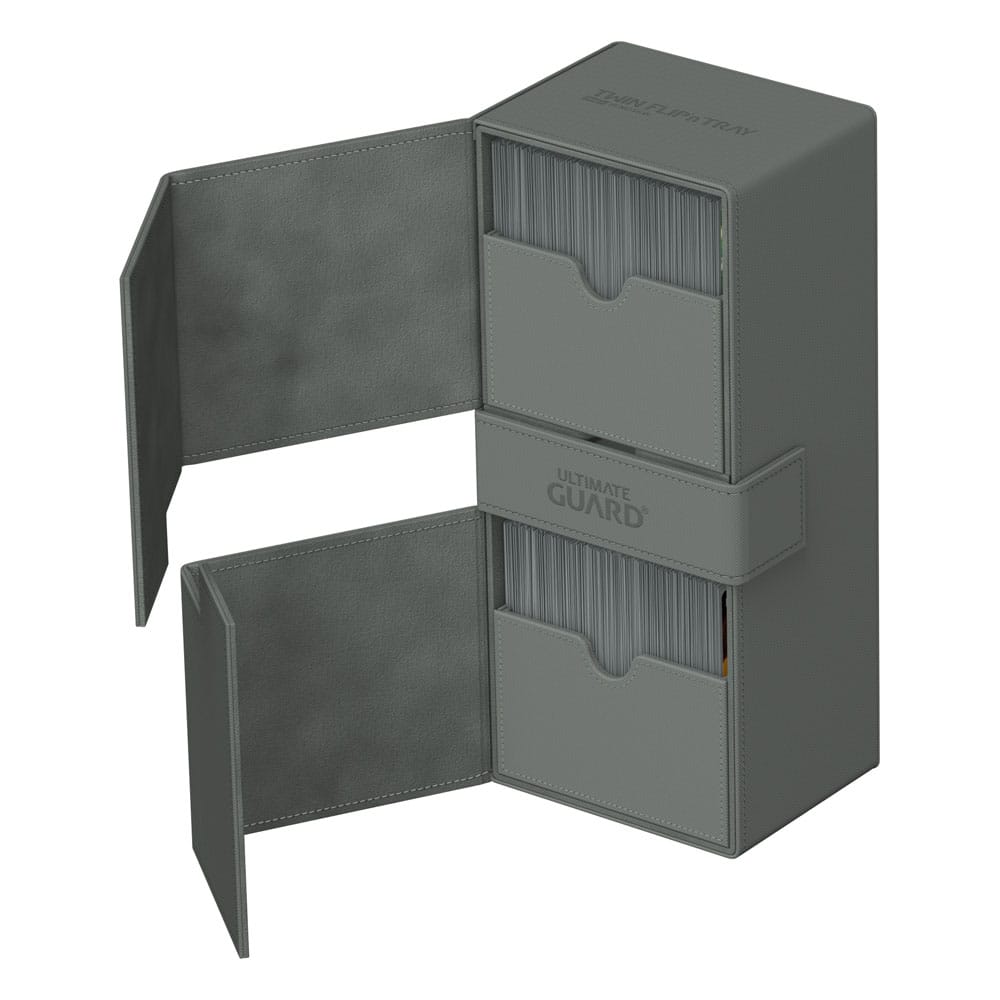 Ultimate Guard Twin Flip`n`Tray 266+ Xenoskin Grau - Versand: 5-7 Tage nach Bestellung