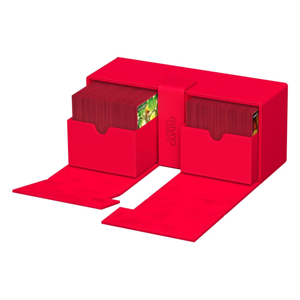 Ultimate Guard Twin Flip`n`Tray 266+ Xenoskin Rot - Versand: 5-7 Tage nach Bestellung
