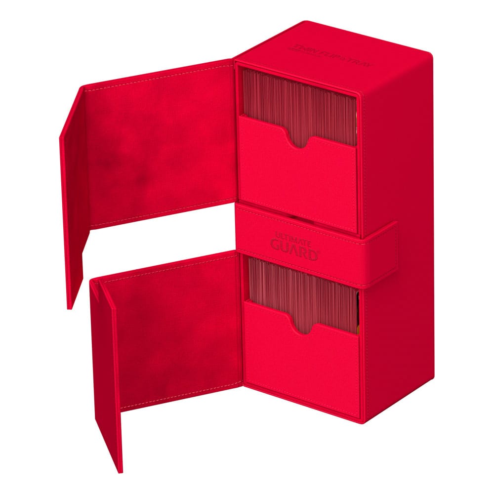 Ultimate Guard Twin Flip`n`Tray 266+ Xenoskin Rot - Versand: 5-7 Tage nach Bestellung