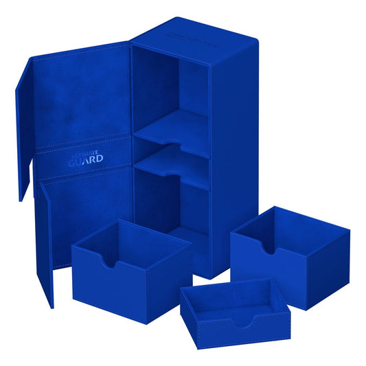 Ultimate Guard Twin Flip`n`Tray 266+ Xenoskin Blau - Versand: 5-7 Tage nach Bestellung
