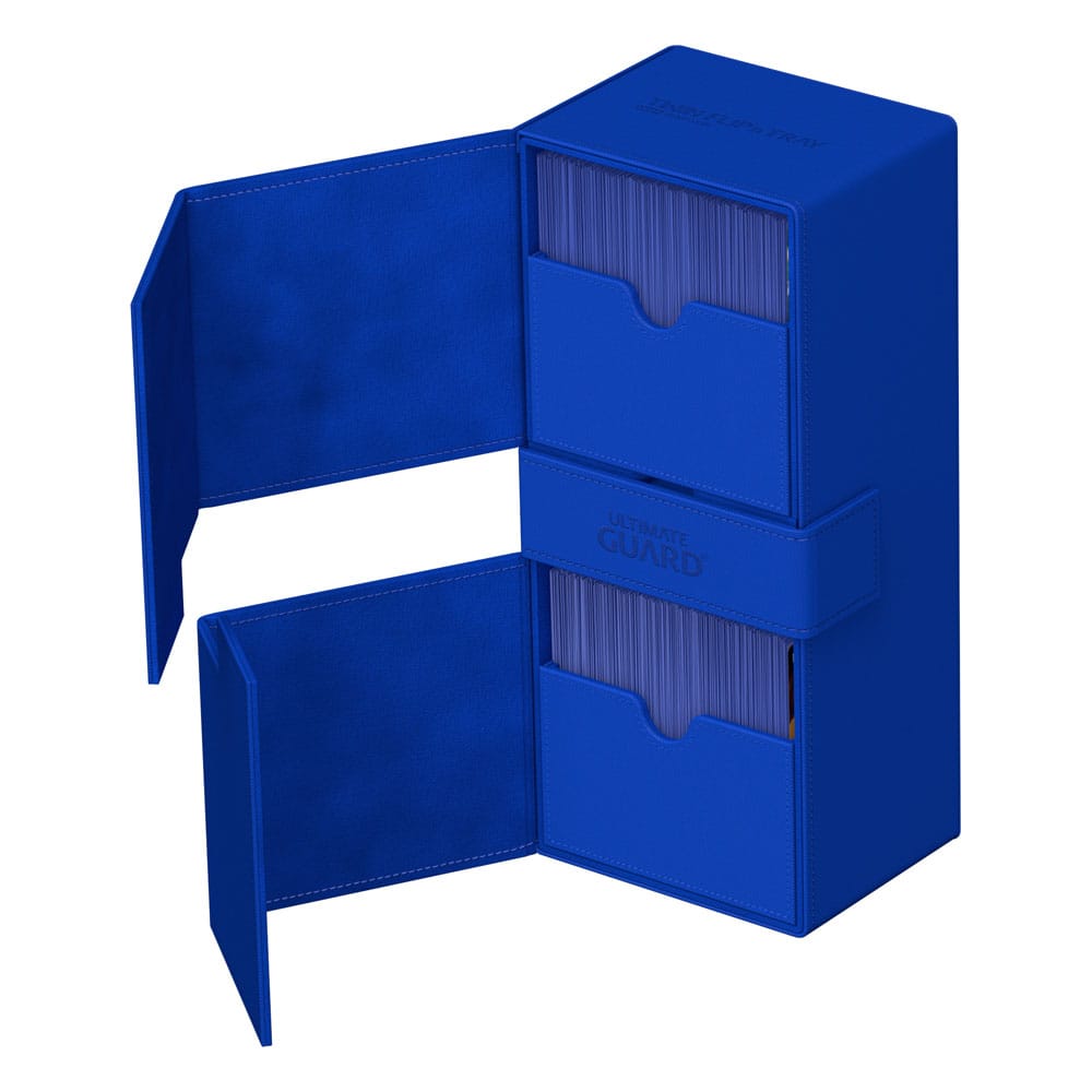 Ultimate Guard Twin Flip`n`Tray 266+ Xenoskin Blau - Versand: 5-7 Tage nach Bestellung