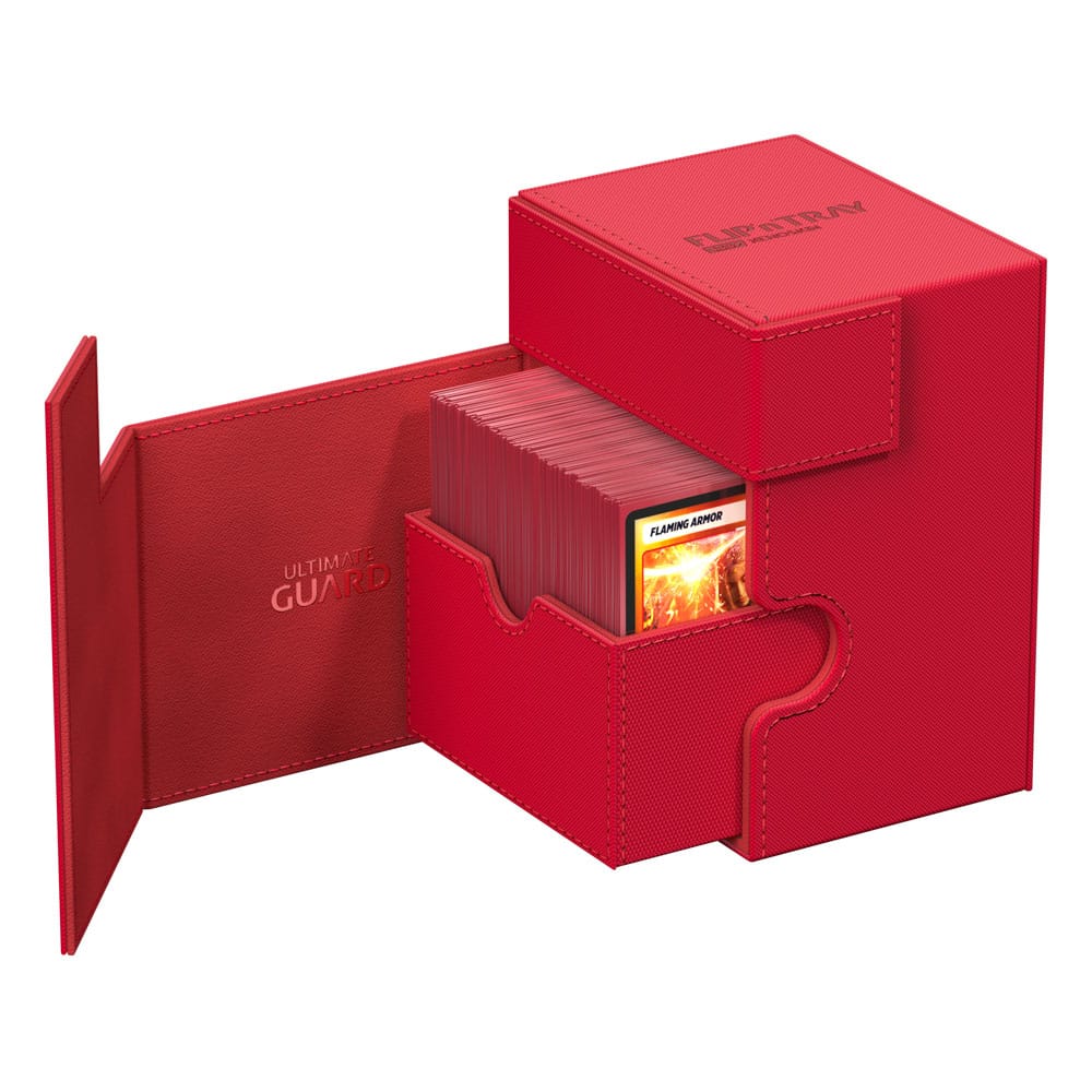 Ultimate Guard Flip`n`Tray 133+ XenoSkin Rot - Versand: 5-7 Tage nach Bestellung