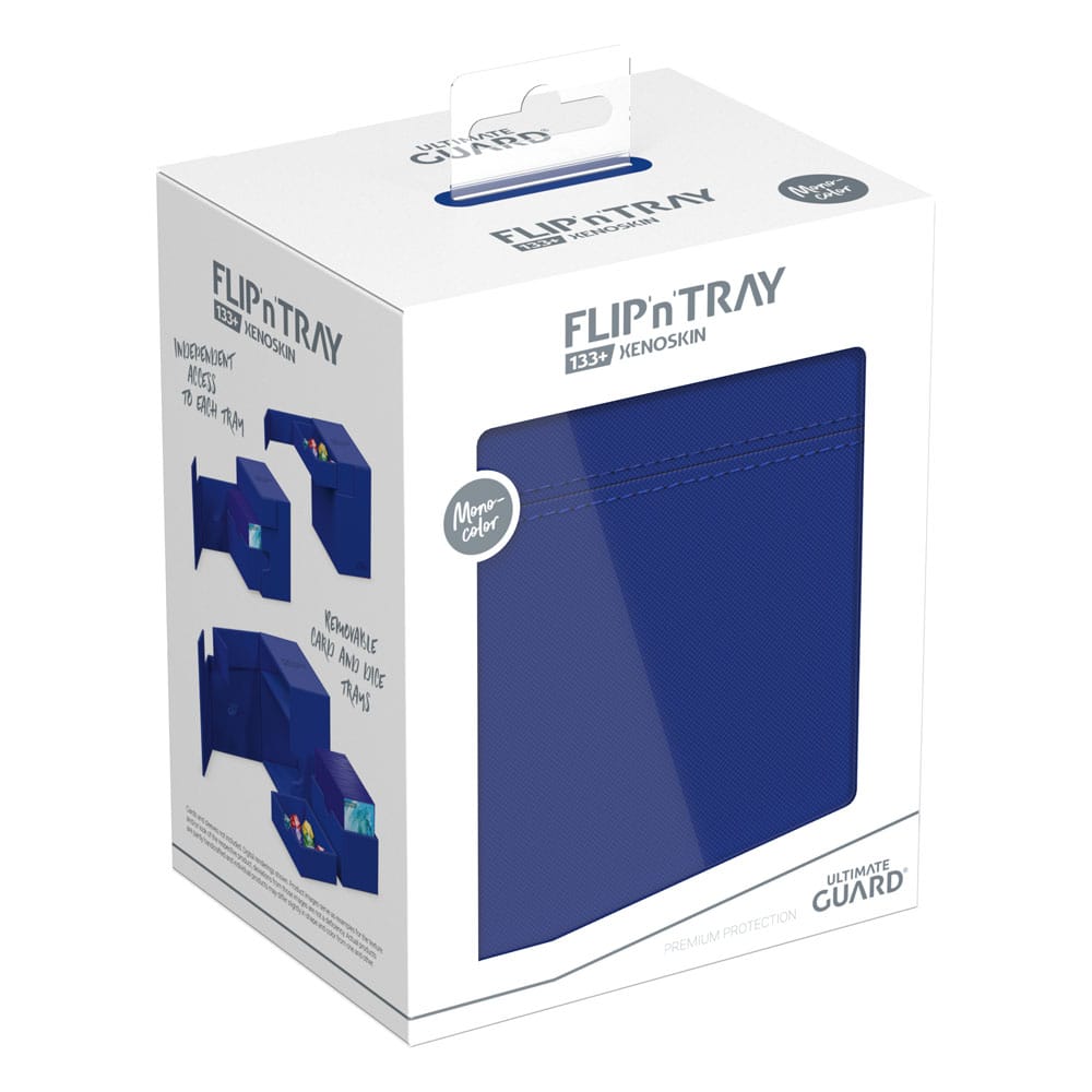 Ultimate Guard Flip`n`Tray 133+ XenoSkin Blau - Versand: 5-7 Tage nach Bestellung